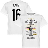 Duitsland Road To Victory Lahm T-Shirt - XXXL
