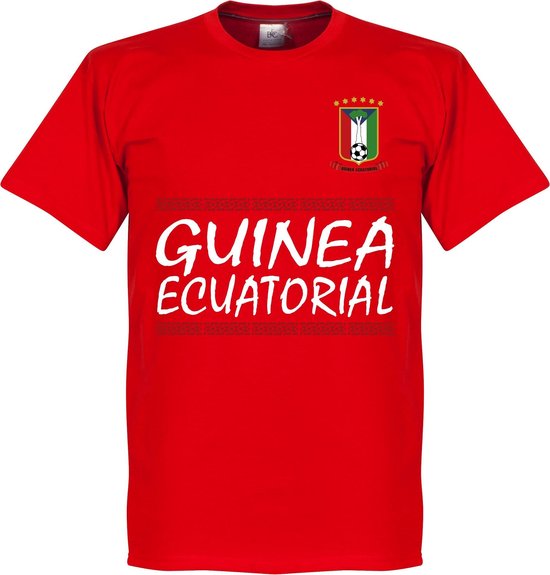 Equatoriaal-Guinea Team T-Shirt - Rood - XXL