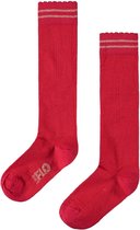 Like Flo Meisjes sokken & kousen Like Flo Flo girls ajour sock divers cerise 35/38