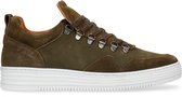 Sacha - Heren - Khaki suède sneakers - Maat 45