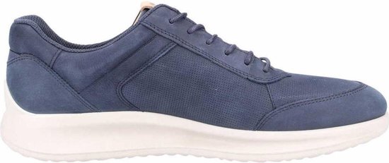 Ecco Aquet heren sneaker - Blauw - Maat 45 | bol.com