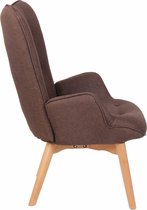 Clp Durham Lounger - Stof - Bruin