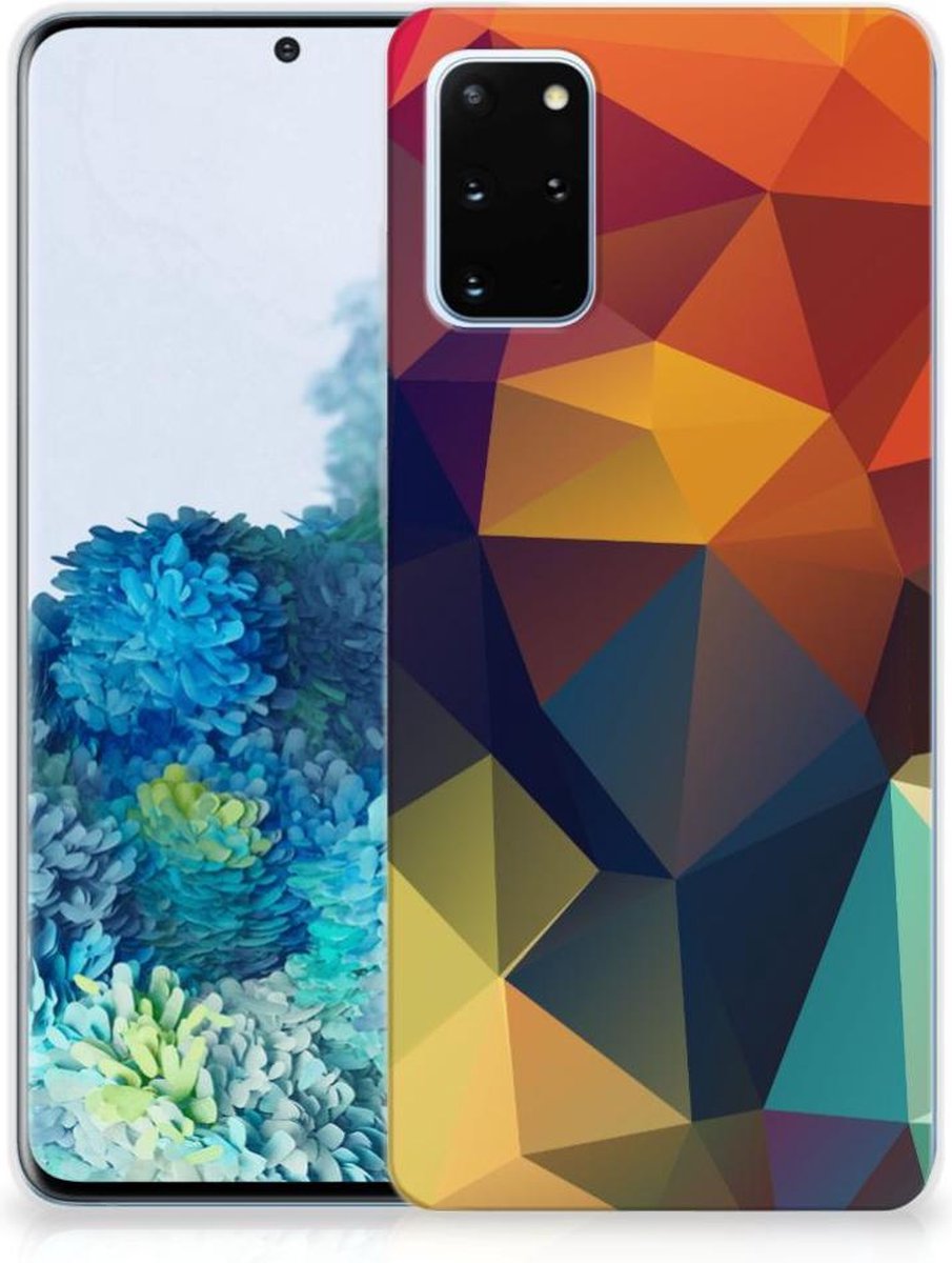 Samsung Galaxy S20 Plus TPU Hoesje Polygon Color