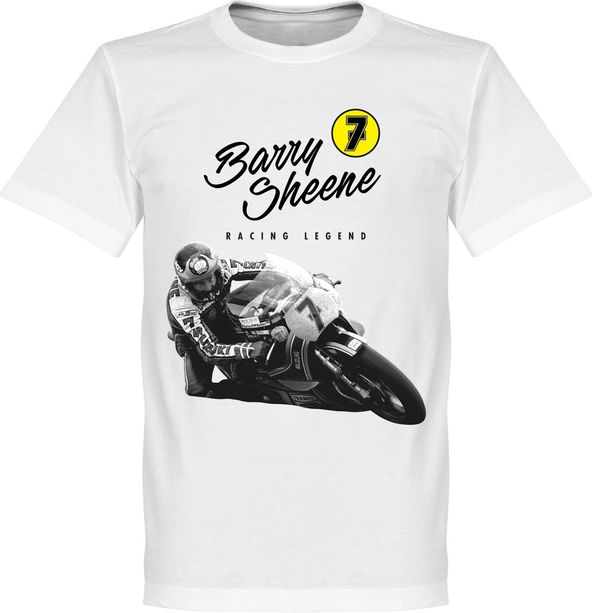 1159x1200.jpg Barry Sheene Motor T-Shirt - XL - Afbeelding 1