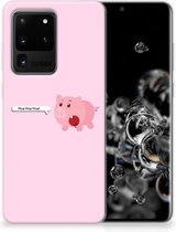 Samsung Galaxy S20 Ultra Telefoonhoesje met Naam Pig Mud