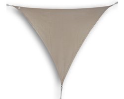 foto van hanSe® Schaduwdoek Driehoek Gelijkbenig Waterdoorlatend 5x7x7 m Taupe