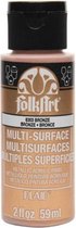 Multi-surface Acrylverf - 6303 Bronze - Folkart - 59 ml