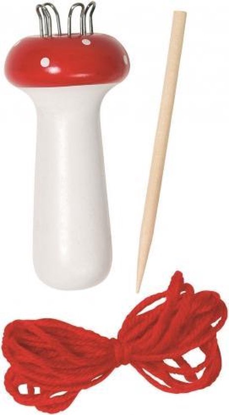 3x Punniken set/punnikset paddenstoel - Creatief en knutsel speelgoed |  bol.com