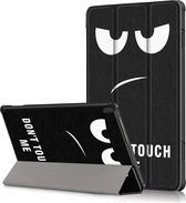 Lenovo Tab M10 TB-X605F Hoesje - Tri-Fold Book Case - Don’t Touch