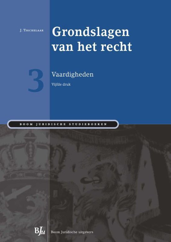 Boom Juridische studieboeken - Grondslagen van het recht 3 - cover