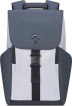 Delsey Securflap Laptop Backpack - Anti Diefstal - 1 Compartment - 15 inch - Silver
