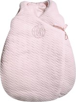 Babyslaapzak 0 tot 3 maanden - Roze - Visgraat Patroon - 100% Katoen - OEKO-TEX® Gecertificeerd