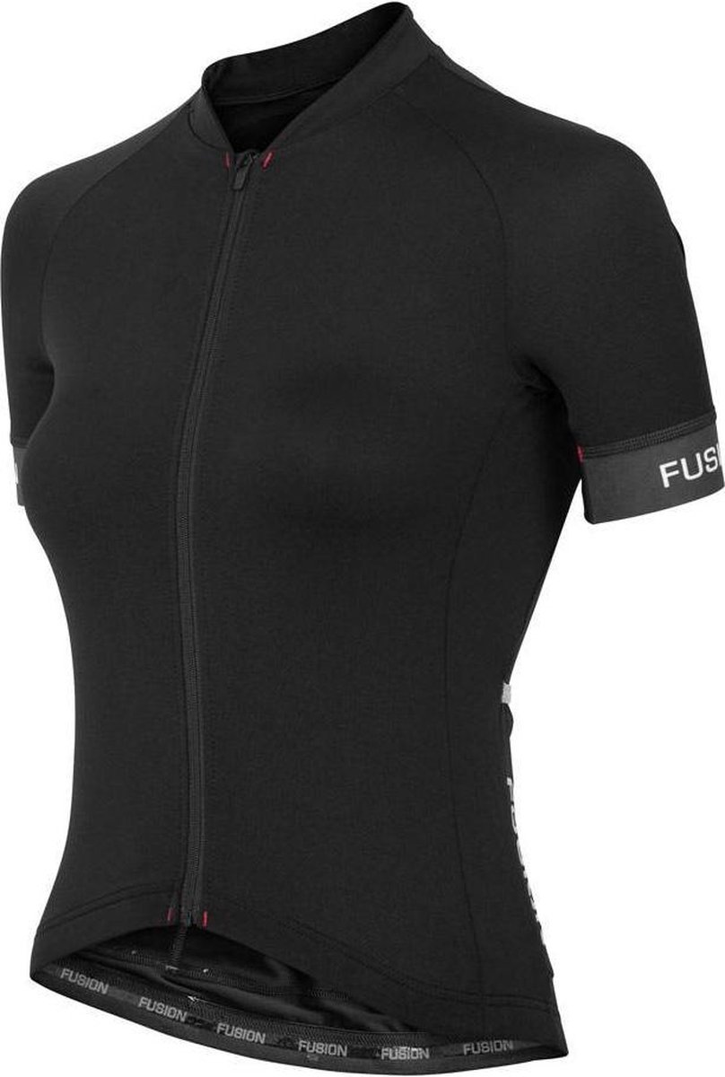 Fusion | C3+ Cycle Jersey | Zwart | Dames | Size : L