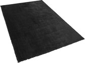 Beliani EVREN - Vloerkleed - zwart - polyester