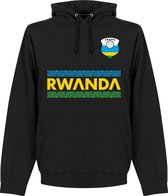 Rwanda Team Hoodie - Zwart - XXL