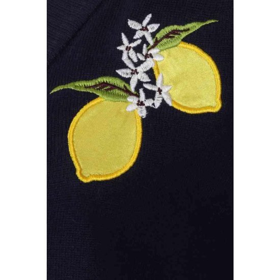 Cardigan Dancing Days -L- LEMON CARDI Bleu