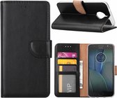 Motorola Moto G5S Plus Portemonnee hoesje / book case Zwart