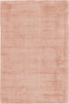 Handgeweven luxueus effen vloerkleed Maori - Roze - 120x170 cm