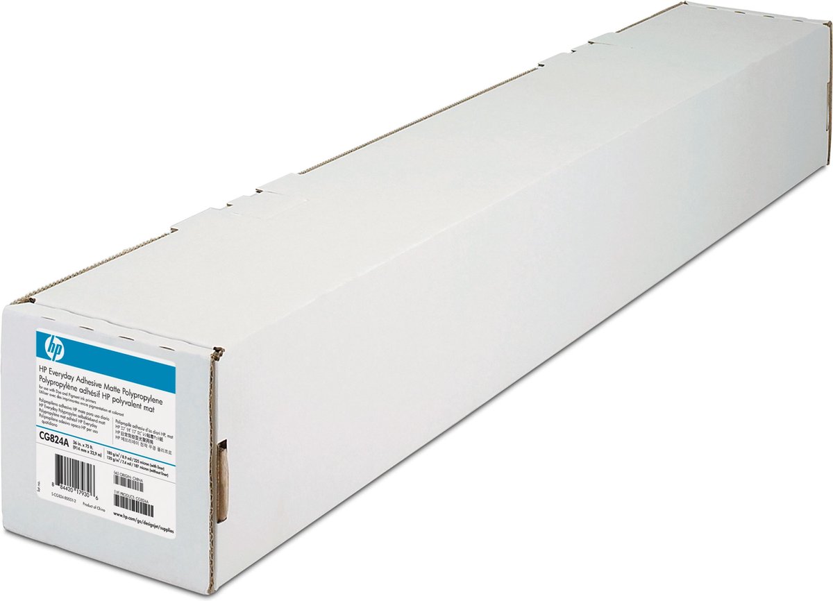 "Hp Paper/2Pk Adhesive Vinyl 42""X66'"