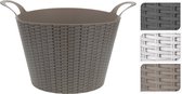 Emmer flexibel rond in rattan