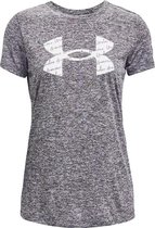 Under Armour Tech Twist Graphic Short Sleeve 1365142-011, Vrouwen, Grijs, T-shirt, maat: XS EU