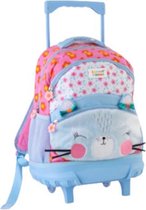 Lemon Ribbon Cat Flower Trolley