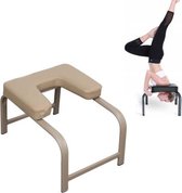 Yoga Extra Omgekeerde Kruk Multifunctionele Omgekeerde Stoel Yoga Fitnessstoel (Camel)