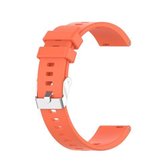 Voor Huawei Honor Watch ES siliconen vervangende polsband horlogeband (oranje)