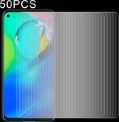 Voor Motorola Moto G8 Power 50 PCS 0.26mm 9H 2.5D Explosieveilige niet-volledig scherm Gehard glasfilm