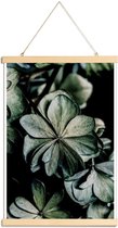 JUNIQE - Posterhanger Greenery II -40x60 /Groen