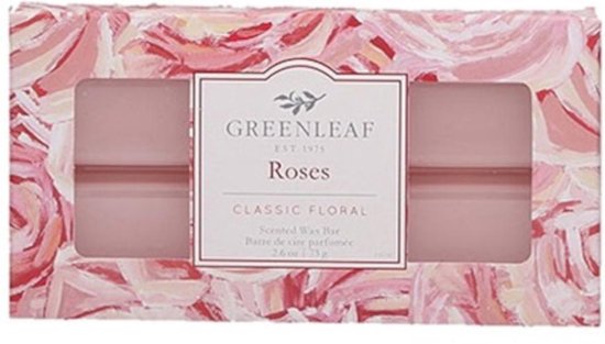 Greenleaf Wax Bar Roses