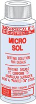 Microscale Modelbouwdecoratie - MI02 Micro Sol Solution Decal vloeistof