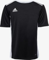 tentoonstelling plaag Attent Adidas Entrada kinder sport T-shirt - Zwart - Maat 134/140 | bol.com
