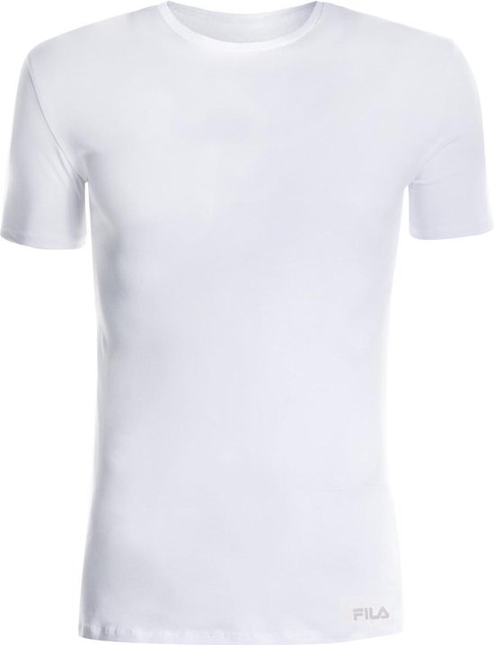 Fila - Undershirt Round Neck - Wit Ondershirt - S - Wit