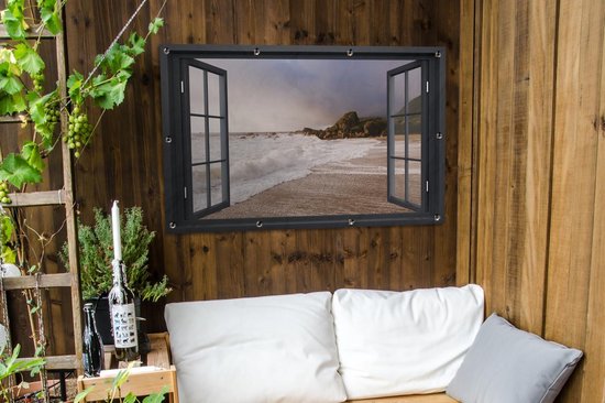 Affiche jardin See-through - Mer - Plage - 120x80 cm