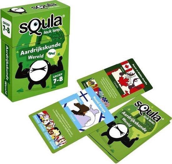Thumbnail van een extra afbeelding van het spel Squla Aardrijkskunde - Kaartspel