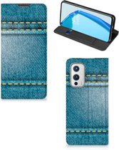 Telefoon Hoesje OnePlus 9 Wallet Case Jeans