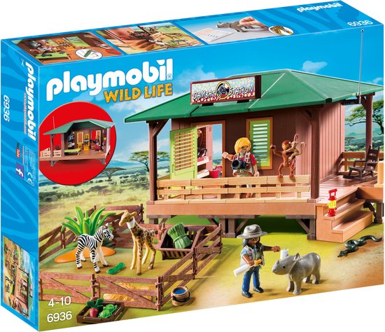 Playmobil Rangerpost voor gewonde dieren - 6936