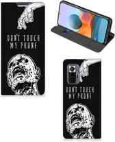 Telefoonhoesje met Quotes Xiaomi Redmi Note 10 Pro Bookcase Cover Zombie