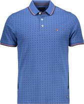 Jack & Jones Poloshirt Jprpaulos Play Aop Blu. Ss Polo 12154548 Bright Cobalt/slim Fit Mannen Maat - L