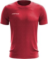 Jartazi T-shirt Premium Junior Katoen Steenrood Maat 134/146