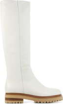 Mace Vrouwen Leren       Klassieke laarzen /  Damesschoenen M1098 - Wit - Maat 37