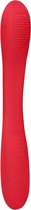 Double Ended Vibrator - Flex - Red - Silicone Vibrators - Valentine & Love Gifts