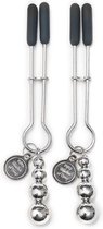 The Pinch Adjustable Nipple Clamps - Silver - Clamps -