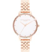 Olivia Burton Dames horloge analoog quartz One Size Roségoud 32012714