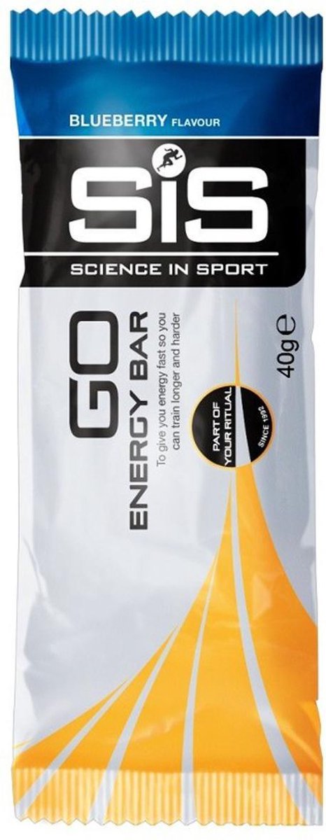 Goedkoopste SIS Energybar Go Energy Blueberry - 30 x 40 gram