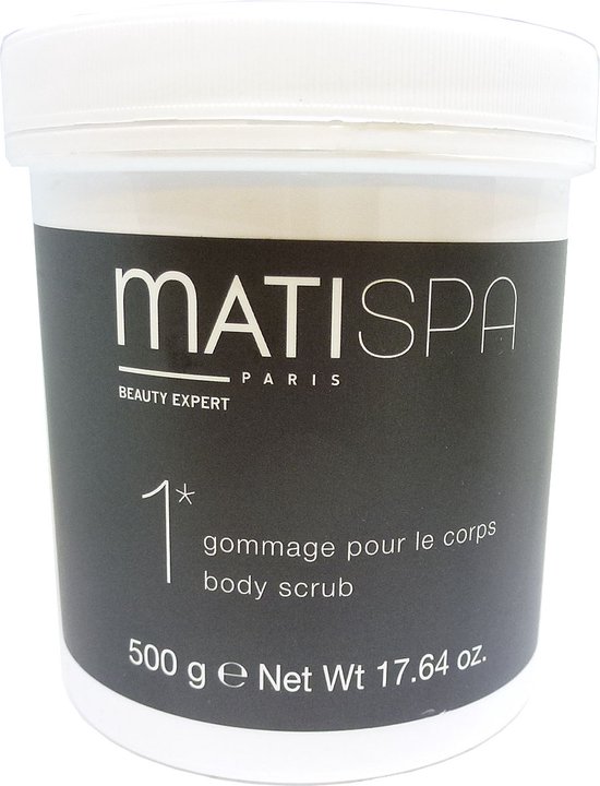 Foto: Matis matispa 1 gommage pour le corps body scrub body cleansing scrub 500g