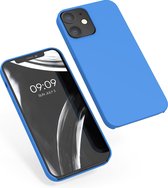 kwmobile telefoonhoesje voor Apple iPhone 12 / 12 Pro - Hoesje met siliconen coating - Smartphone case in zeebries