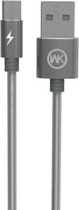 WK WDC-013m 2.4A Micro USB Kingkong snellaaddatakabel, lengte: 1m (aanslag)