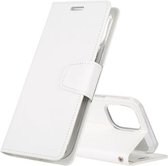 GOOSPERY SONATA DAGBOEK Horizontale flip lederen tas met houder & kaartsleuven en portemonnee voor iPhone 12 Pro Max (wit)